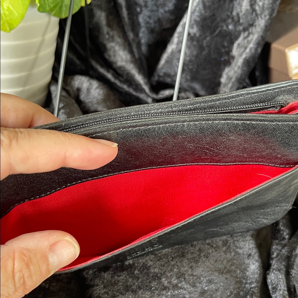 HOBO Black Leather Clutch - Picture 7 of 10